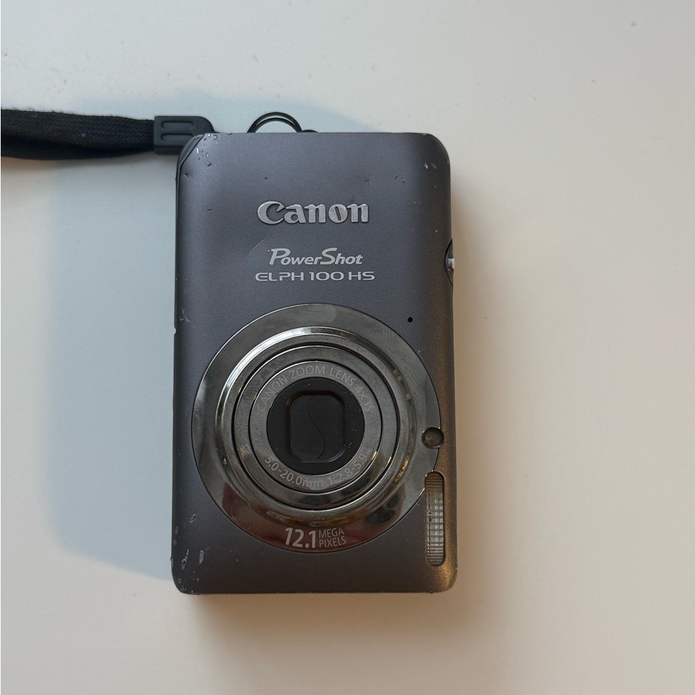 Canon PowerShot ELPH 100 HS - Gray